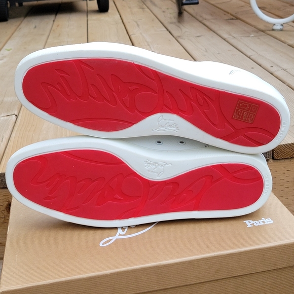 Christian Louboutin Men's Rantulow Flat Calf Shoes. - Picture 8 of 10